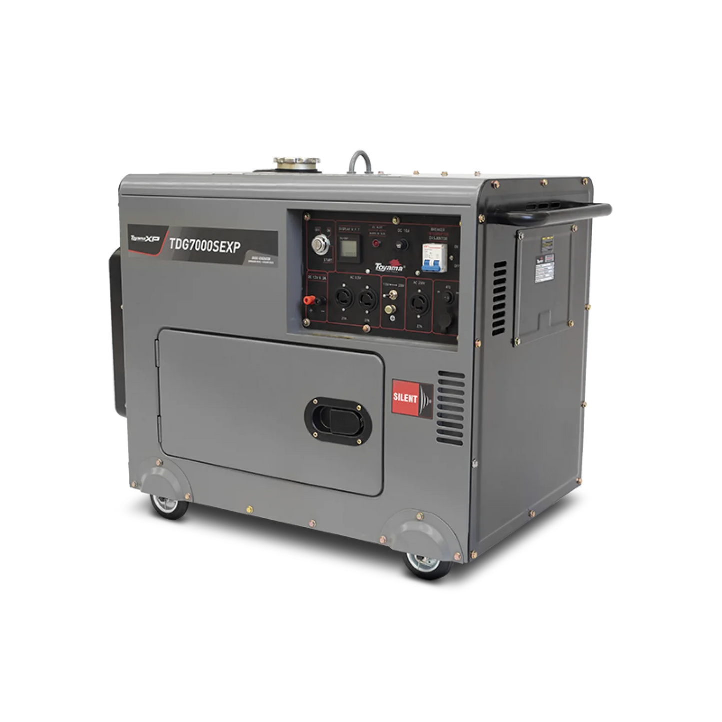 Generador Diesel (XP) TDG7000SEXP Cabinado 5,5 Kw Partida Electrica